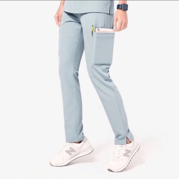 Figs Pants - Figs Dusty Blue Yola